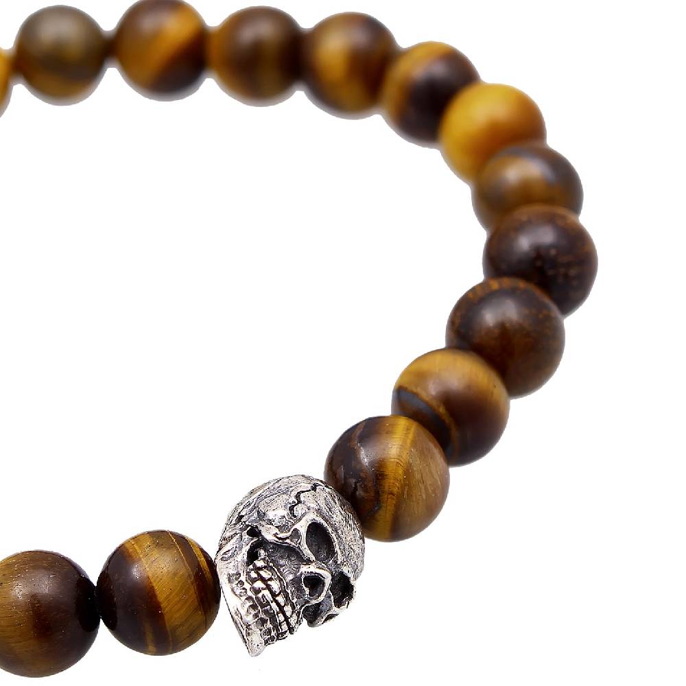 Kuzzoi Armband Totenkopf Beads Kostenlose Rückgabe