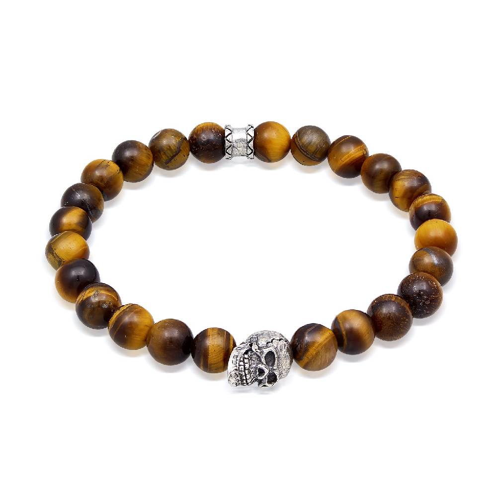 Kuzzoi Armband Totenkopf Beads Kostenlose Rückgabe
