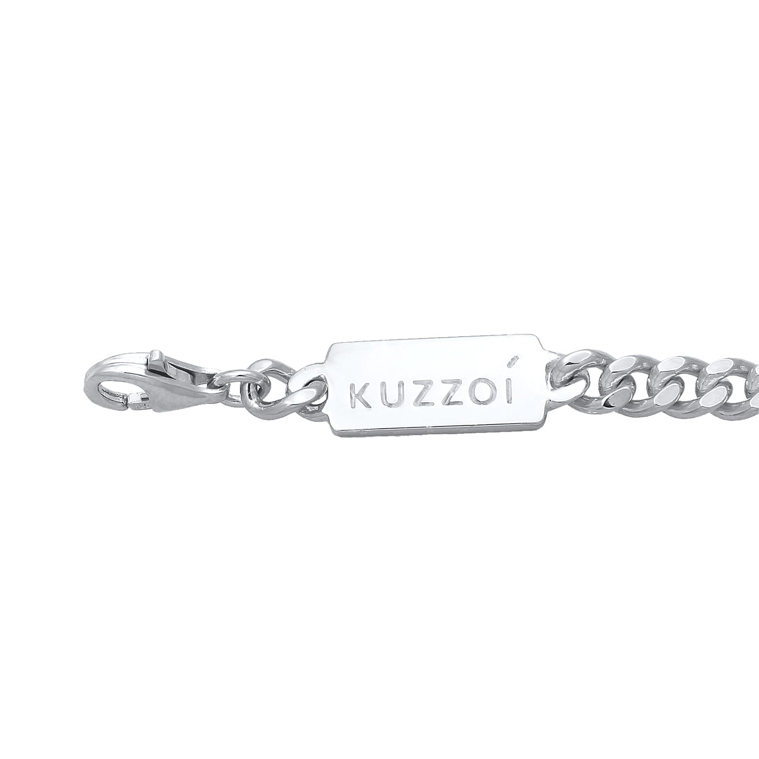 Kuzzoi Panzer-Armband Massiv Basic Günstiger Verkauf
