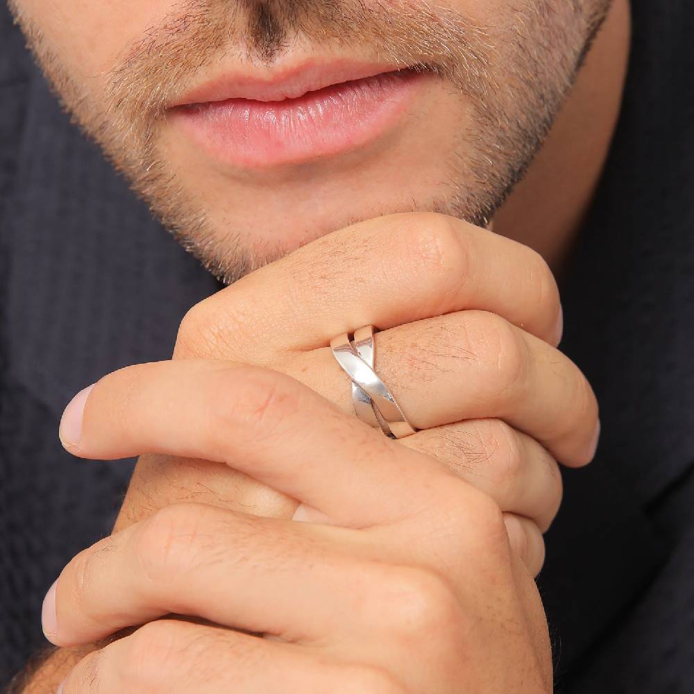 Kuzzoi Ring Kreuz 50% Rabatt für begrenzte Zeit
