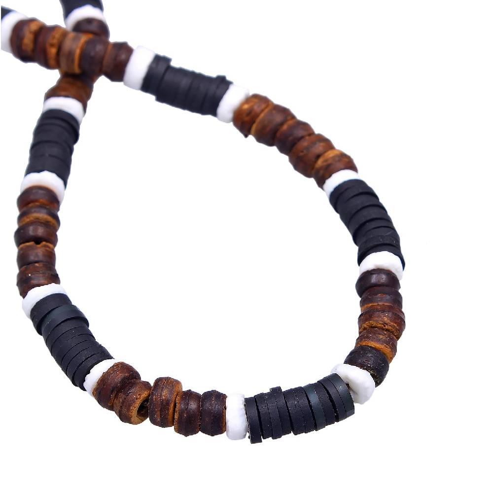 Kuzzoi Halskette Surfer Style | Heishi Beads Blitzverkäufe