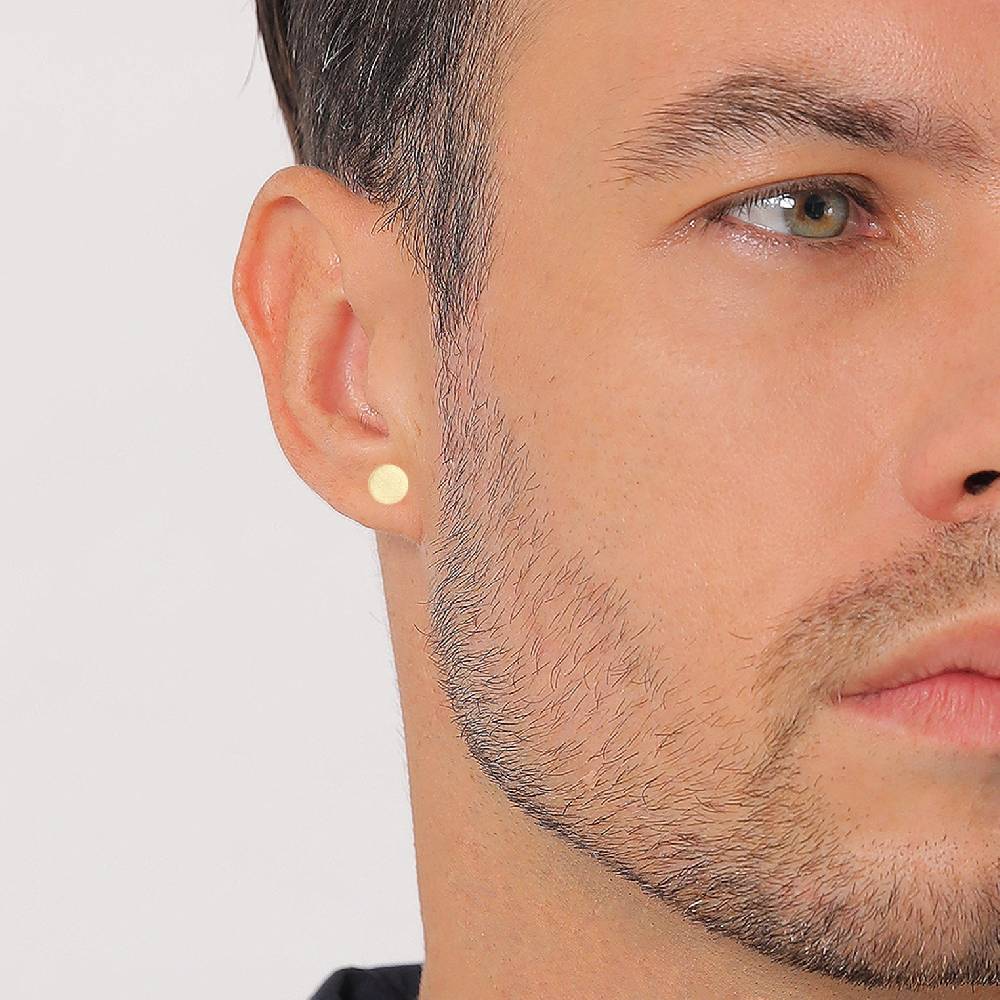 Kuzzoi Ohrstecker Rund Gehämmert Muttertagsangebot