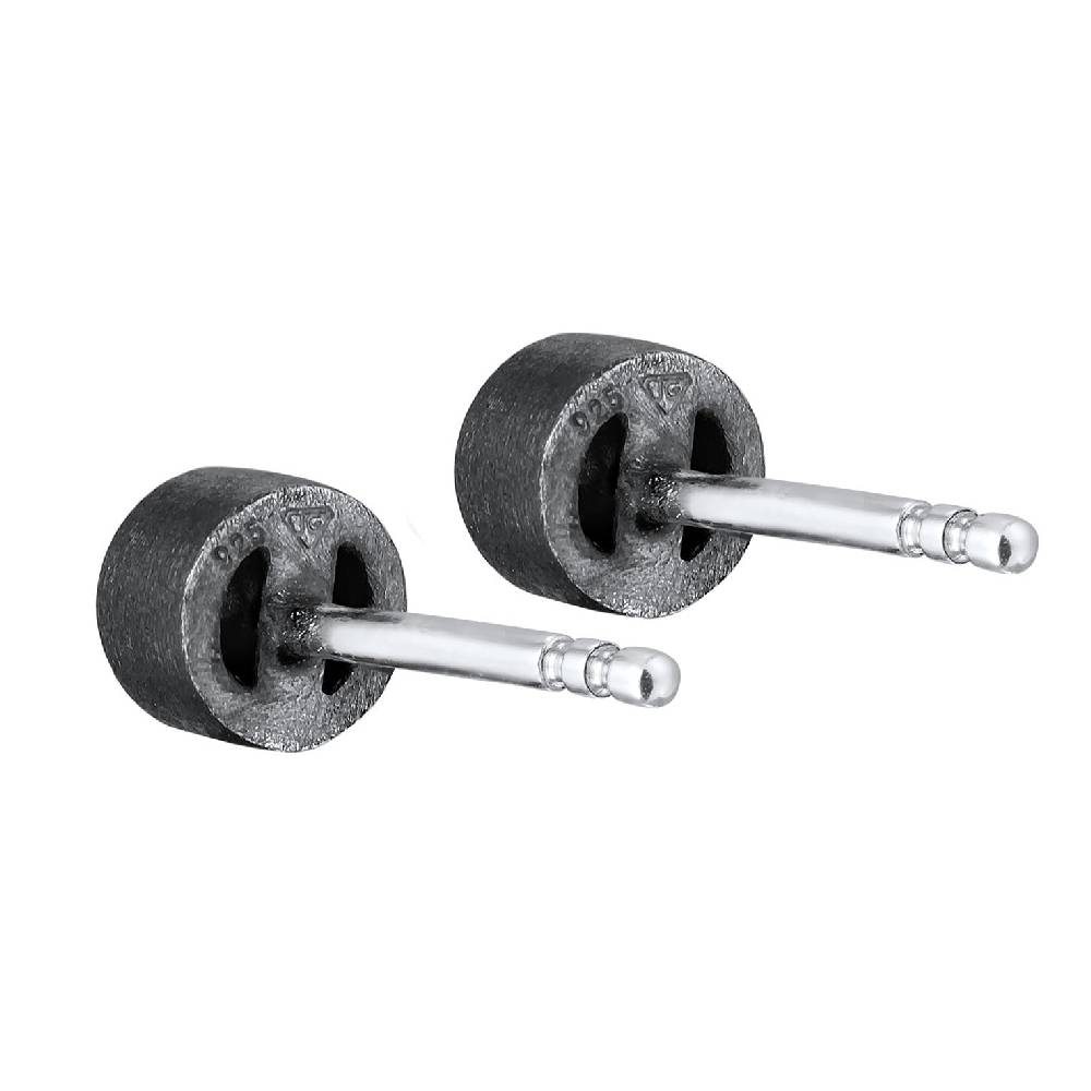 Kuzzoi Ohrstecker Rund | Kristall (Grau) Wochenangebot