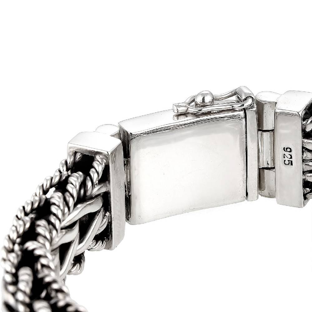 Kuzzoi Glieder-Armband Breit Kostenlose Rückgabe