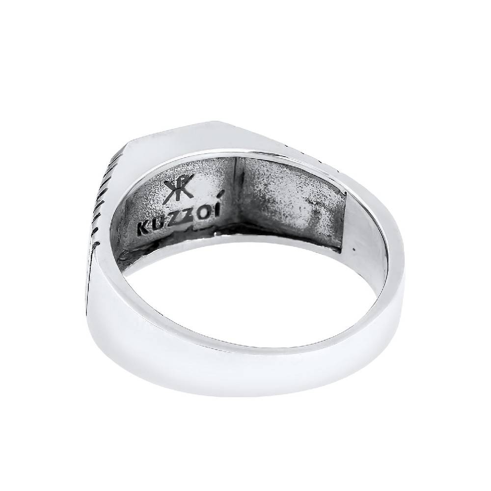 Kuzzoi Siegelring Quadrat | Sodalith (Blau) Neueste Stile