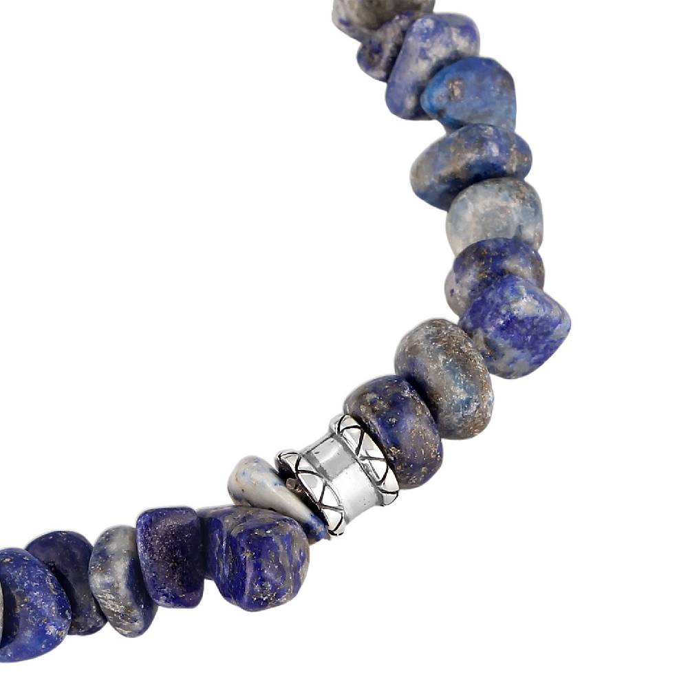 Kuzzoi Armband Beads Vintage | Lapiz Lazuli Steine (Blau) Bis zu 65% Rabatt