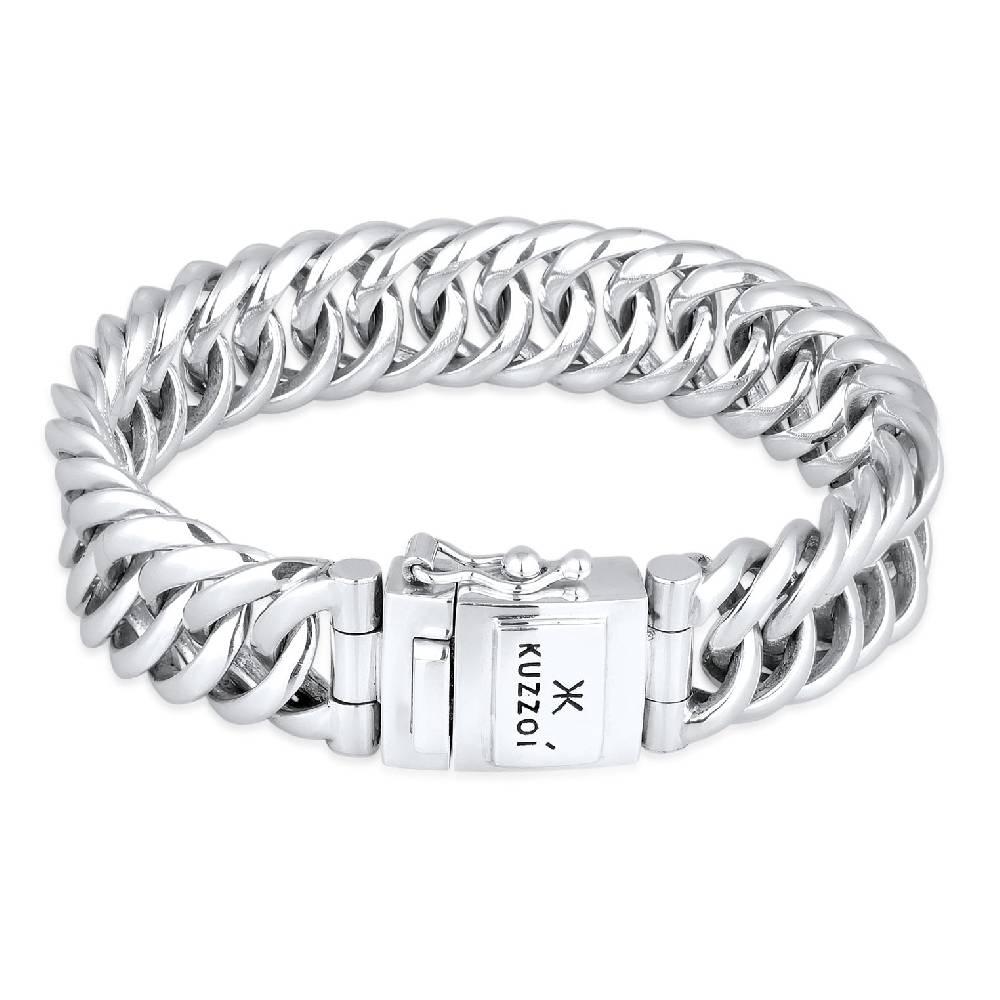 Kuzzoi Panzer-Armband Basic Boxverschluss Hotsell