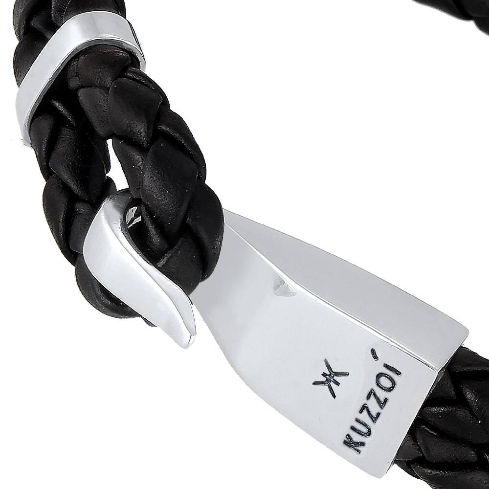 Kuzzoi Armband Haken Verschluss | Leder Zeitlich begrenztes Angebot