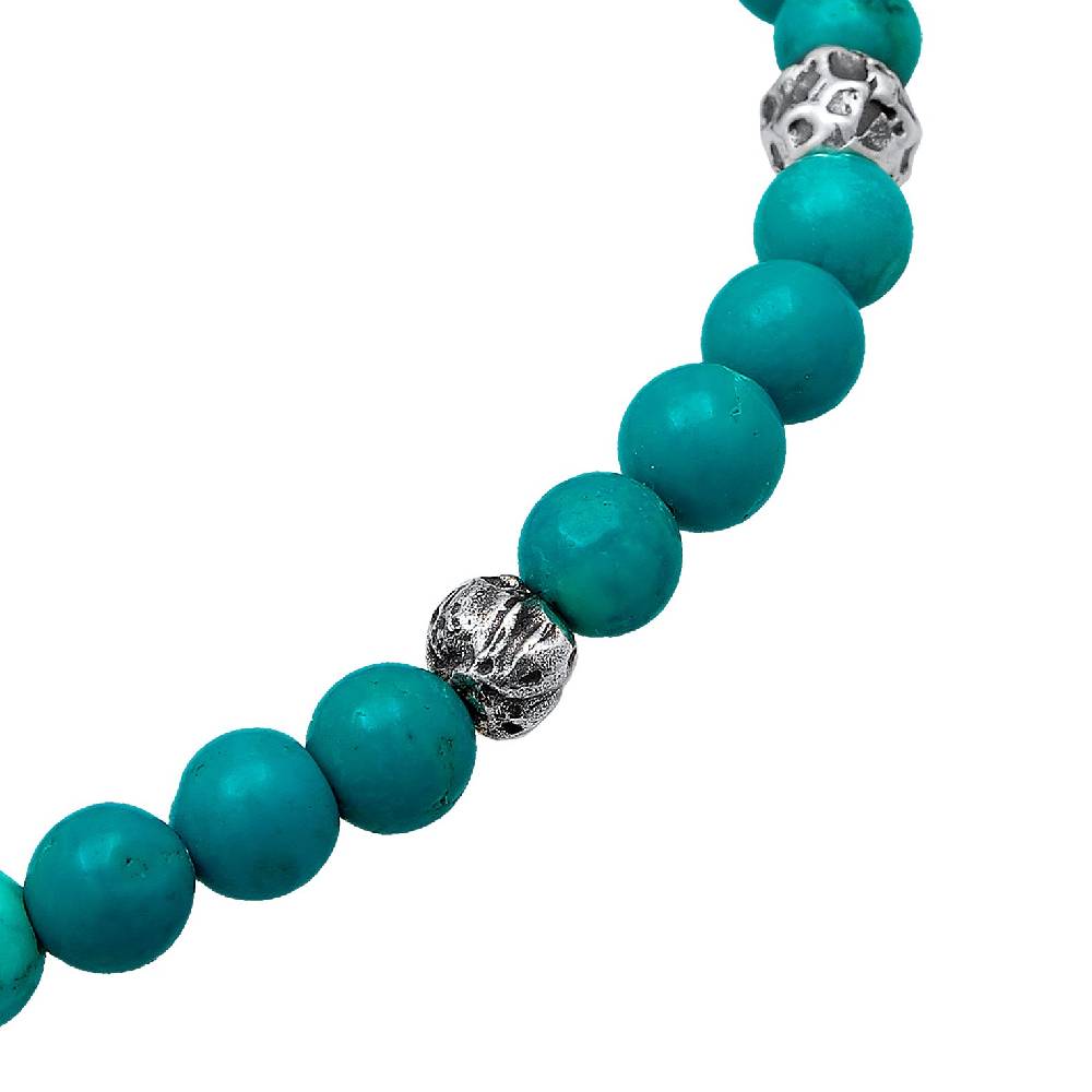 Kuzzoi Armband Beads | Howlith (Türkis) Große Rabatte