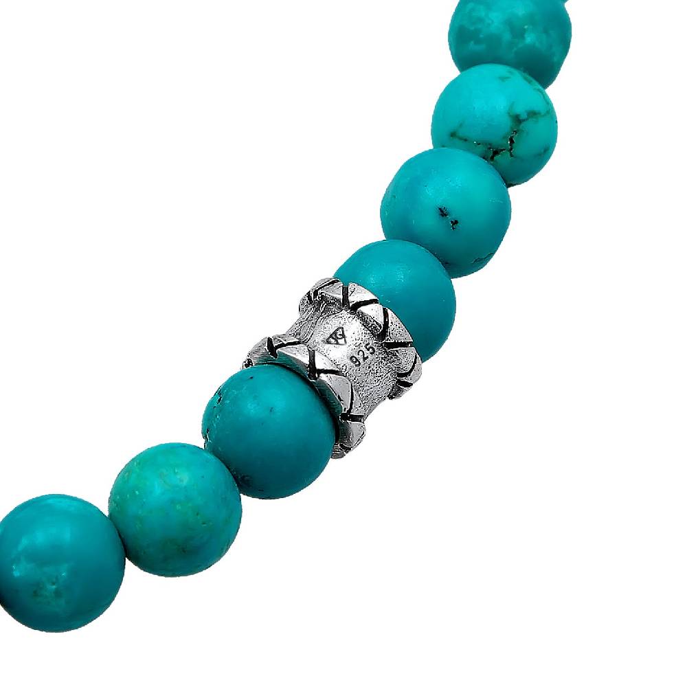 Kuzzoi Armband Beads | Howlith (Türkis) Große Rabatte