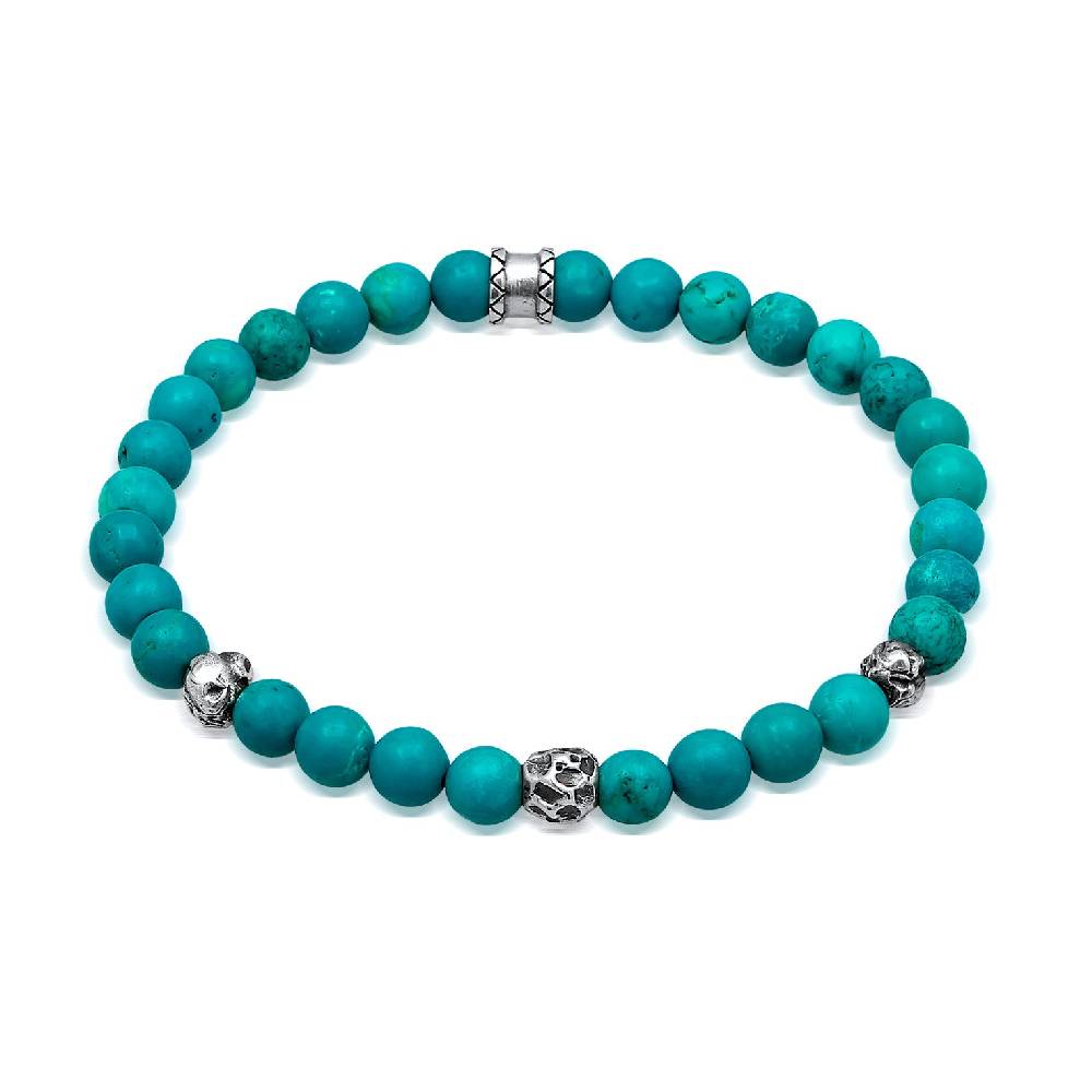 Kuzzoi Armband Beads | Howlith (Türkis) Große Rabatte