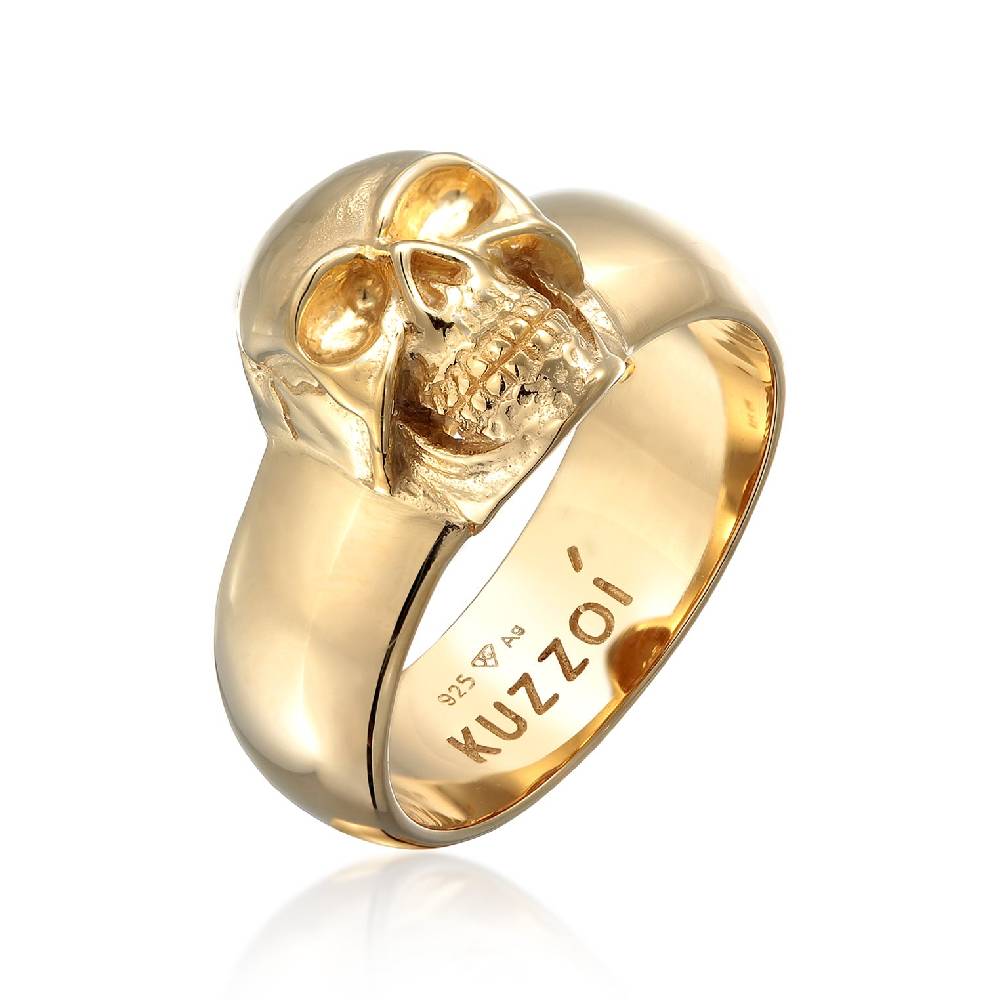 Kuzzoi Siegelring Totenkopf Super Sparpreis