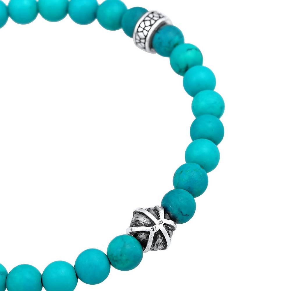 Kuzzoi Armband Bead | Howlith (Türkis) Bis zu 50% Rabatt