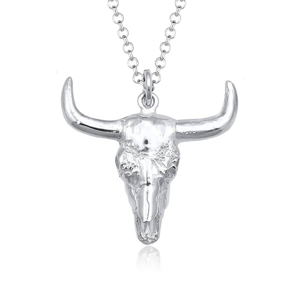 Kuzzoi Halskette Anhänger Stier Discount Store für neue Produkte