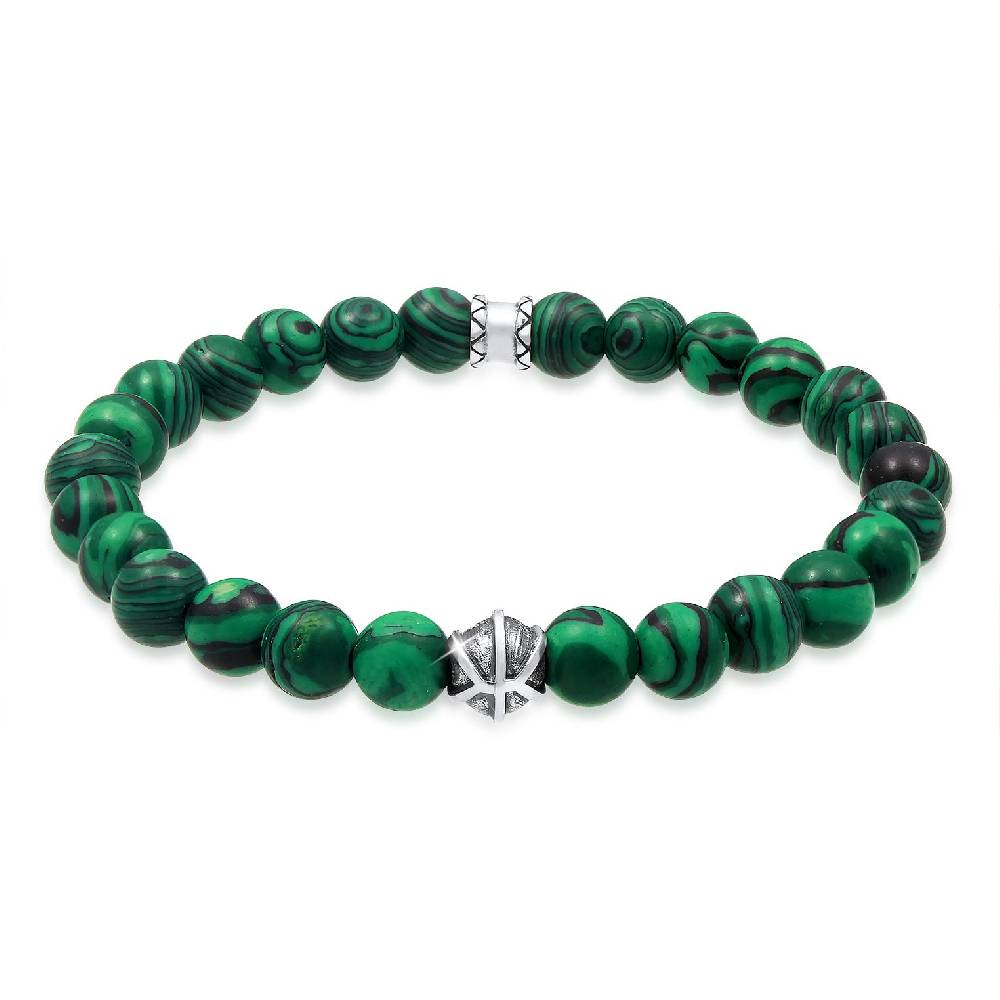 Kuzzoi Armband | Malachit (synth.) Super Rabatt