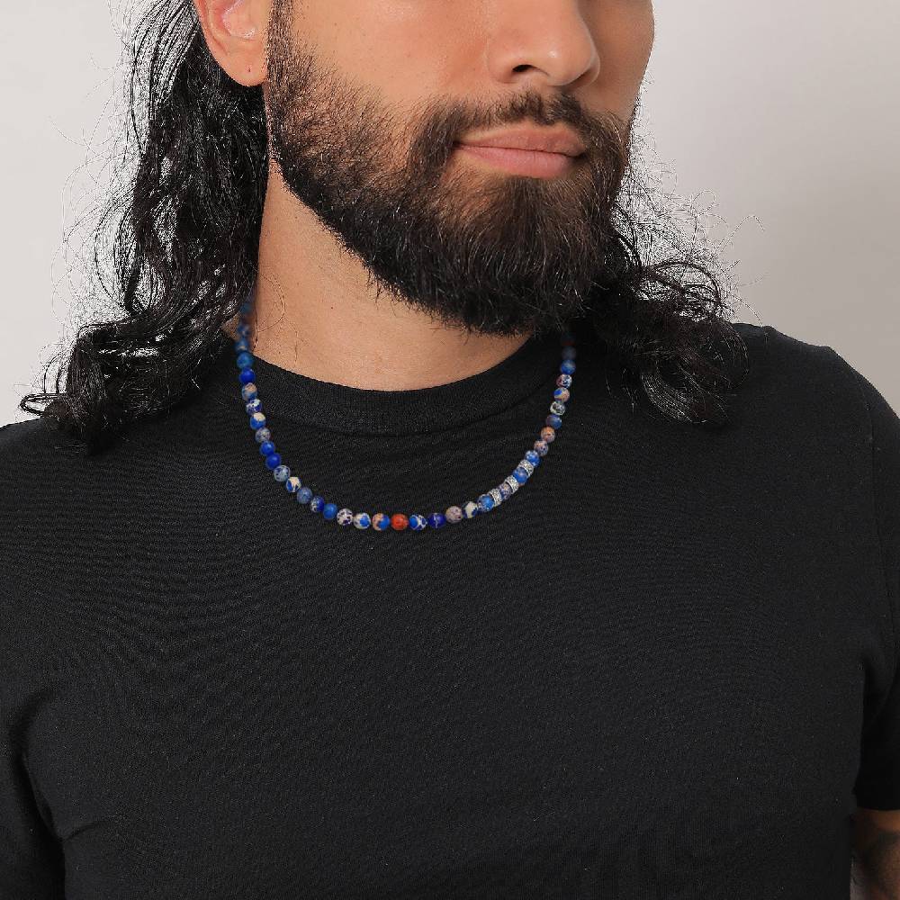 Kuzzoi Halskette Beads | Achat (Blau) Weihnachtsangebot