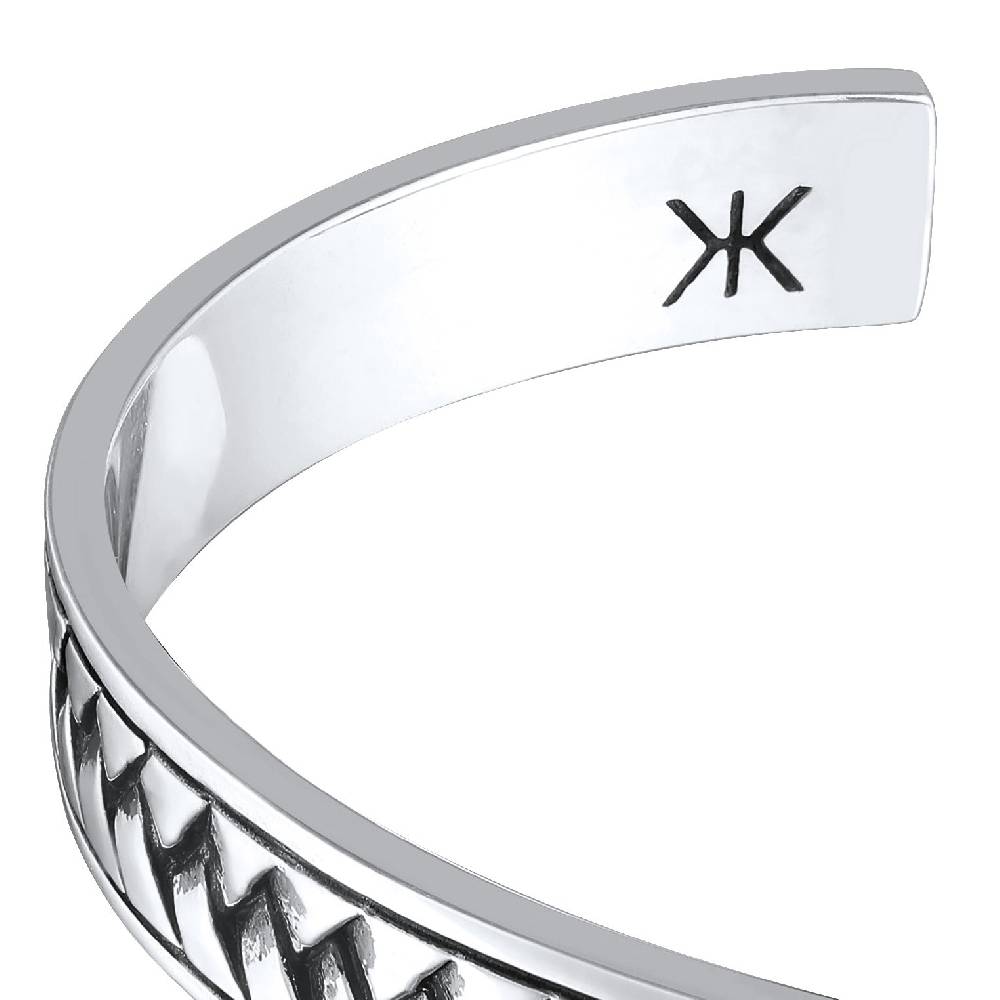 Kuzzoi Armreif | Zopfmuster Neueste Mode