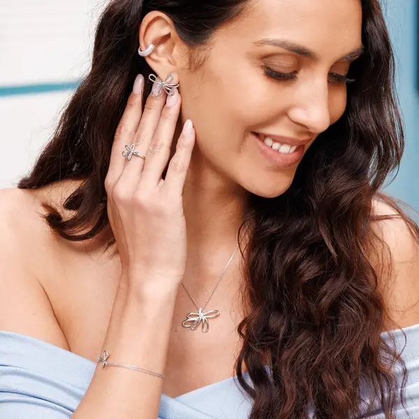 Leaf Jewelry Armkette Blossom, 18 K Rosegold vergoldet Blitzverkäufe