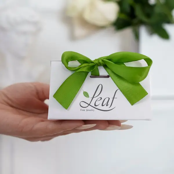 Leaf Jewelry Ohrstecker Bubble, 18 K Gelbgold vergoldet Räumungsverkauf