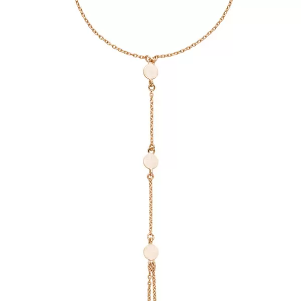 Leaf Jewelry Hand Chain Platelet, 18K Rosegold vergoldet Clearance-Verkauf
