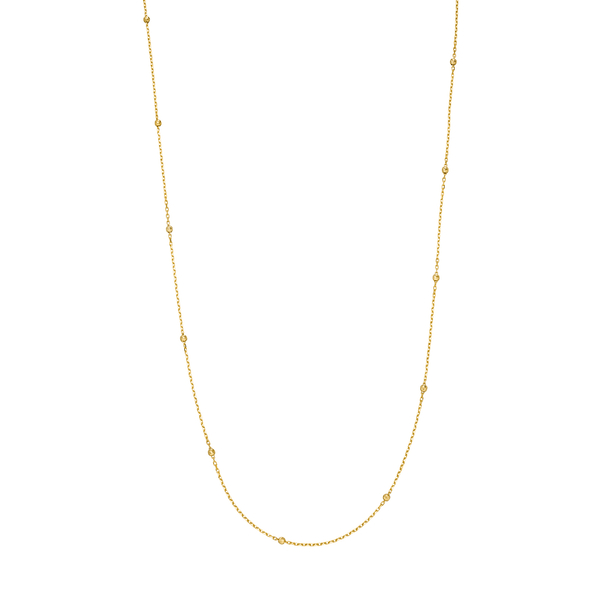 Leaf Jewelry Halskette Beads, 14K Gelbgold Exklusive Angebote