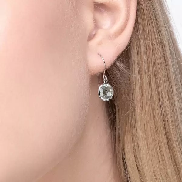 Leaf Jewelry Ohrringe Grüner Amethyst, 14 K Weißgold Discount Store für neue Produkte