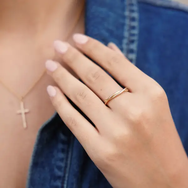 Leaf Jewelry Ring "Tupe", 925 Sterlingsilber Bis zu 60% Rabatt