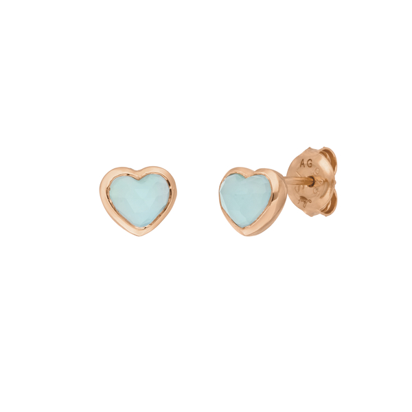 Leaf Jewelry Ohrstecker Valentine, Rosegold Saisonschlussverkauf