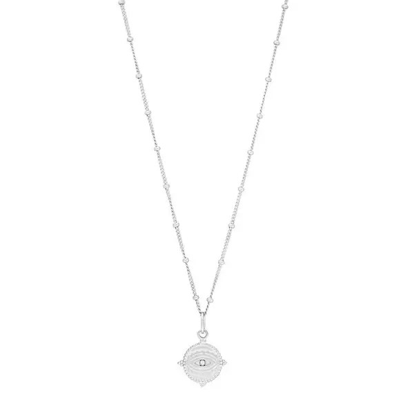 Leaf Jewelry Halskette Evil Eye, 45cm, 925 Sterlingsilber Letzte 3 Tage