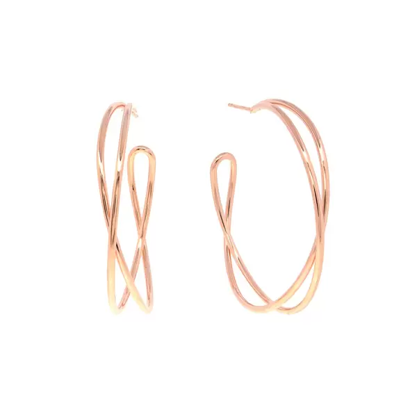 Leaf Jewelry Silber Creole, TUBE, Rosegold Saisonale Angebote