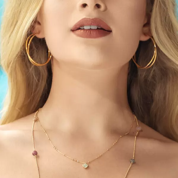 Leaf Jewelry Silber Creole, TUBE, Rosegold Saisonale Angebote