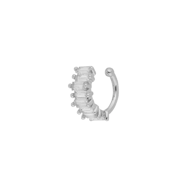 Leaf Jewelry Silber Earcuff, ICE CUBE Räumungsverkauf