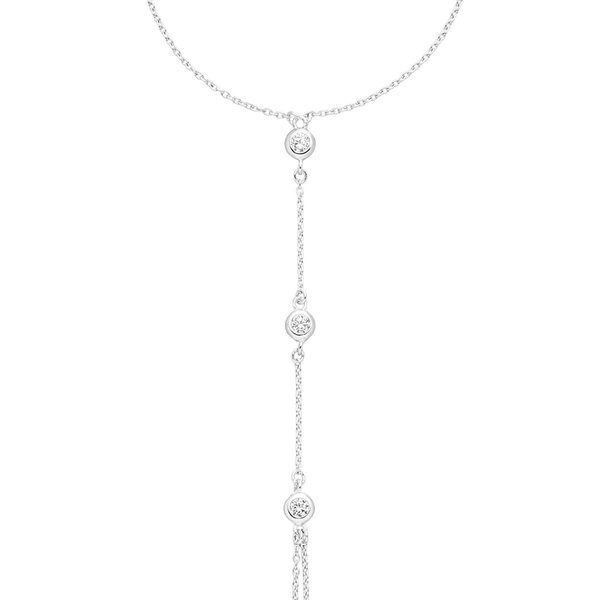 Leaf Jewelry Hand Chain Zirkonia, 925 Sterlingsilber Vierteljährliche Förderung