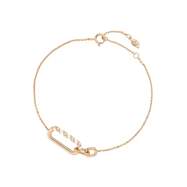 Leaf Jewelry Silber Armkette, Rosegold, Neon Twist Cyber Monday
