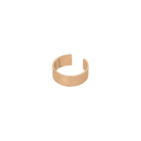 Leaf Jewelry Earcuff Matt, 4mm, 18 K Rosegold vergoldet Zeitlich begrenztes Angebot
