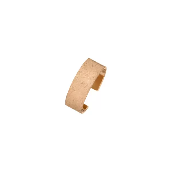 Leaf Jewelry Earcuff Matt, 4mm, 18 K Rosegold vergoldet Zeitlich begrenztes Angebot