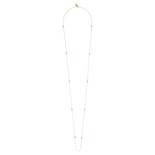 Leaf Jewelry Halskette Sternplättchen, 18 K Rosegod vergoldet 50% Rabatt für begrenzte Zeit
