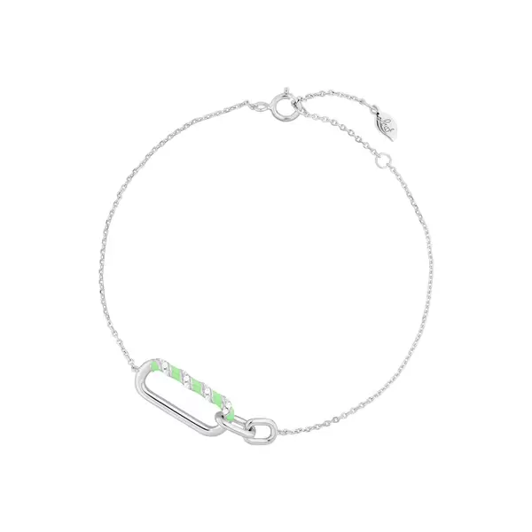 Leaf Jewelry Silber Armkette, Neon Twist Verkauf
