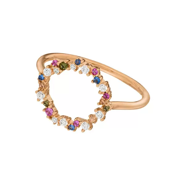 Leaf Jewelry Ring CANDY, 18 K Rosegold vergoldet, Gr.52 Exklusivangebot