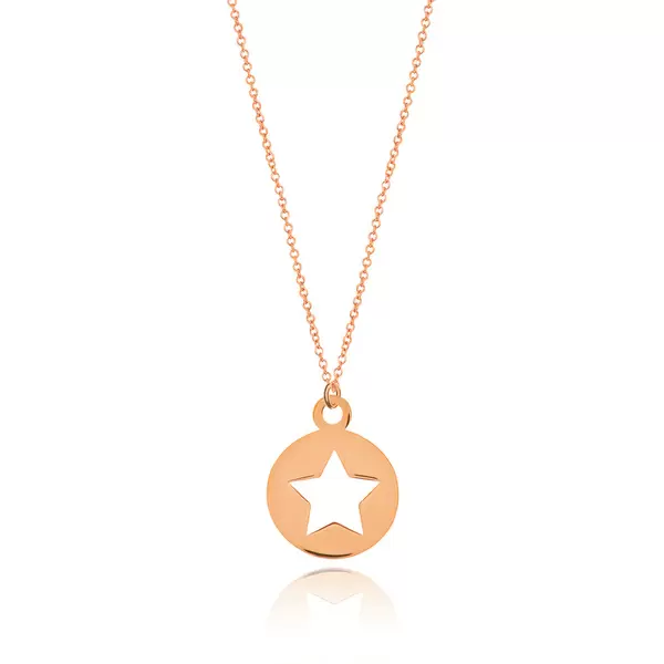 Leaf Jewelry Halskette Star, 14K Rosegold Bestseller