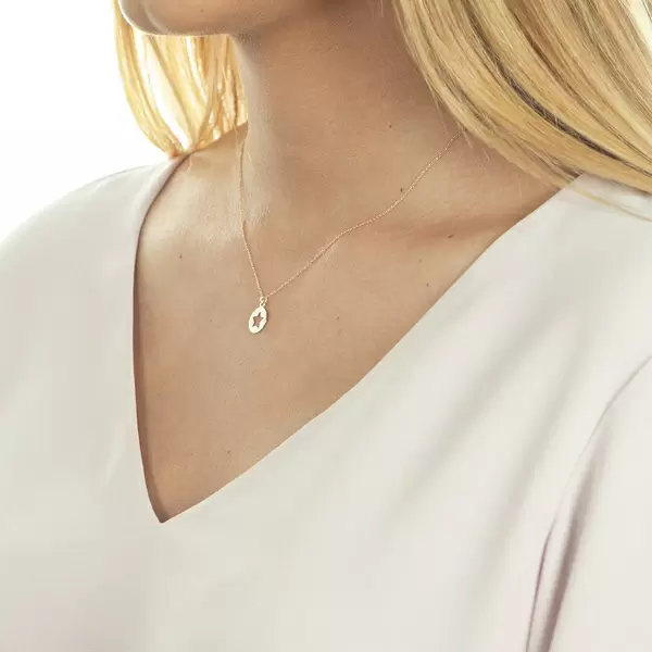 Leaf Jewelry Halskette Star, 14K Rosegold Bestseller