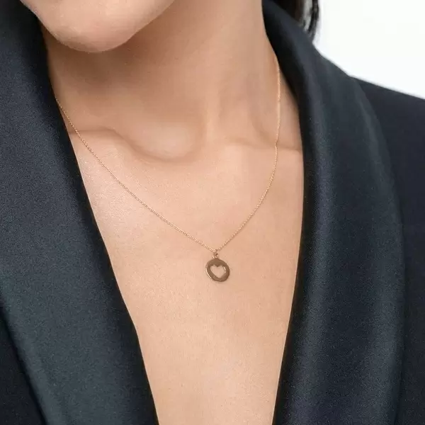 Leaf Jewelry Halskette Heart, 14 K Gelbgold Vierteljährliche Förderung