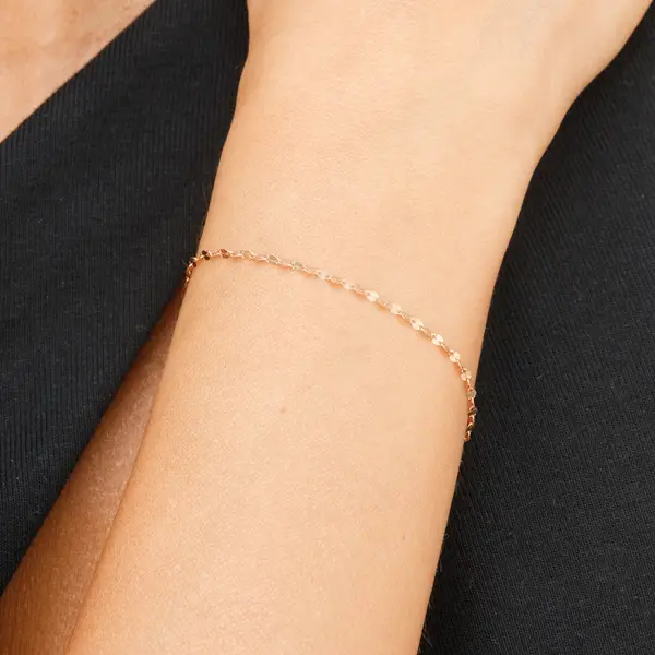 Leaf Jewelry Armkette Shiny Twist, 14K Gelbgold Nur noch ein Tag übrig