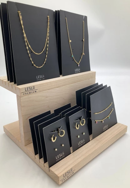 Leslii Recycled Ohrringset mit bunten Glassteinen Letzte 3 Tage