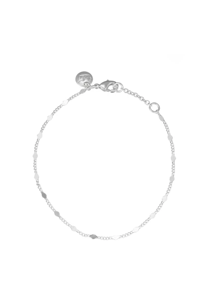 Leslii Glieder-Armband Set Recycled versilbert 2025