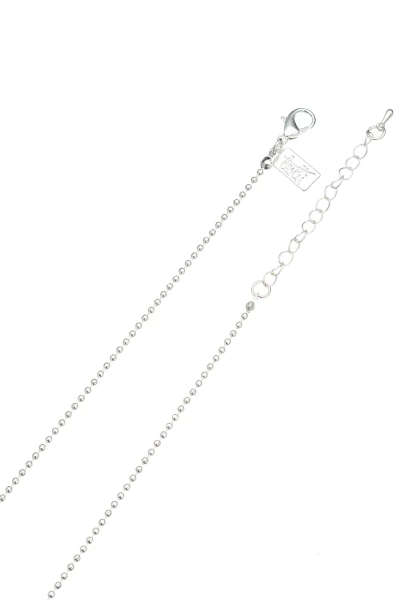 Leslii Lange Halskette Ringe Silber Weiß Bis zu 55% Rabatt
