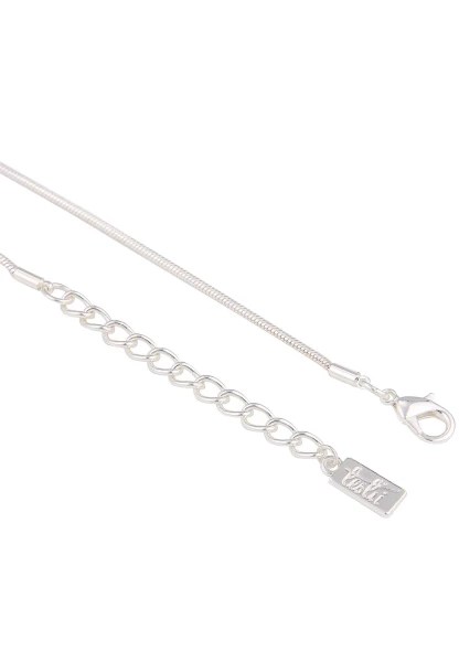 Leslii Kurze Halskette Bicolor Collier Silber Gold Sonderangebot