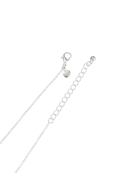 Leslii Kurze Kette Glasstein Anhänger Silber Flash Sale