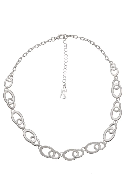 Leslii Kurze Halskette Glieder Collier Silber