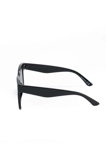 Leslii Sonnenbrille Damen schwarze Designerbrille Sunglasses Kunststoff Schwarz Super Sparpreis